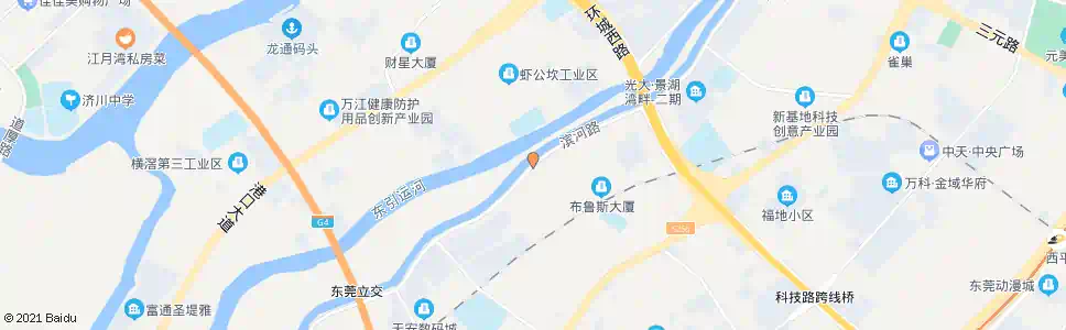 东莞周溪大道北_公交站地图_东莞公交_妙搜公交查询2025