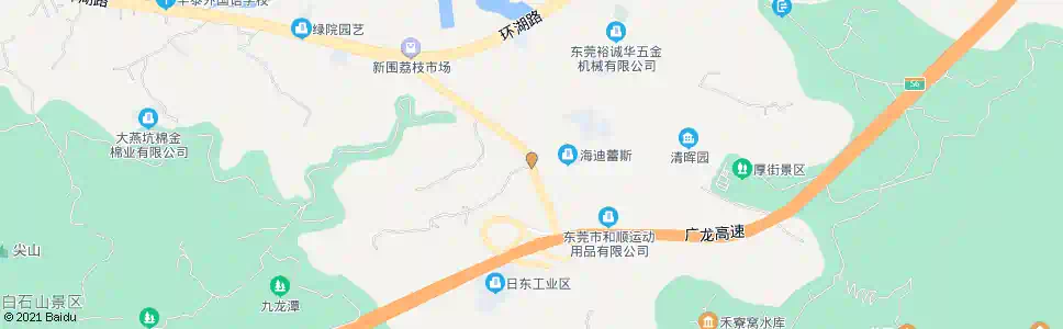 东莞新围中心站_公交站地图_东莞公交_妙搜公交查询2025