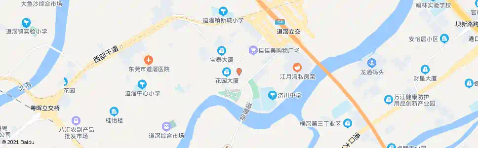 东莞第二综合市场_公交站地图_东莞公交_妙搜公交查询2025