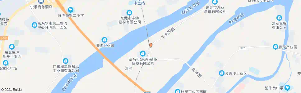 东莞马沥村_公交站地图_东莞公交_妙搜公交查询2025