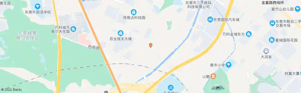 东莞安泰雅苑_公交站地图_东莞公交_妙搜公交查询2025