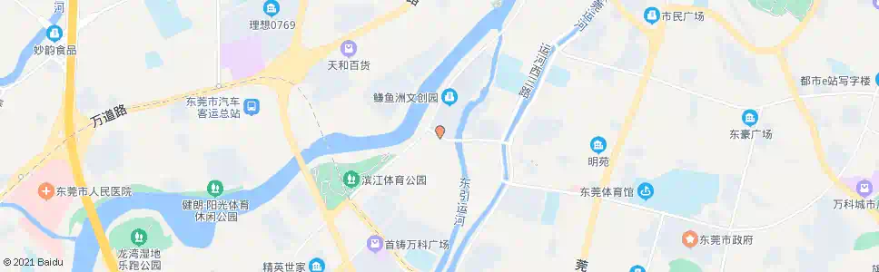 东莞坝头村委_公交站地图_东莞公交_妙搜公交查询2025