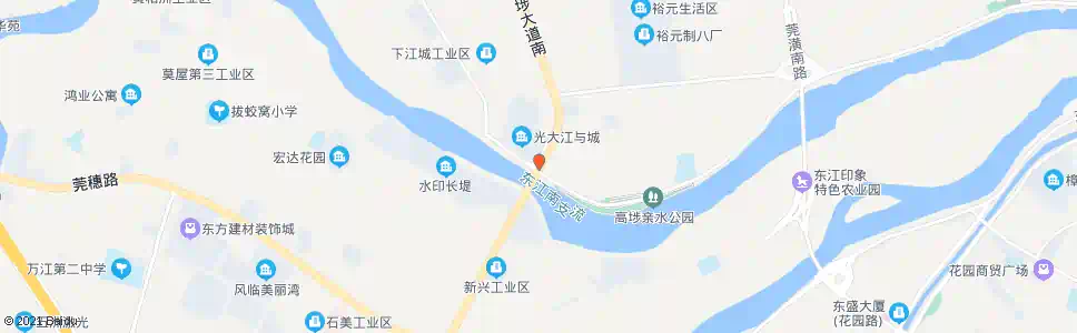 东莞高埗大桥_公交站地图_东莞公交_妙搜公交查询2025