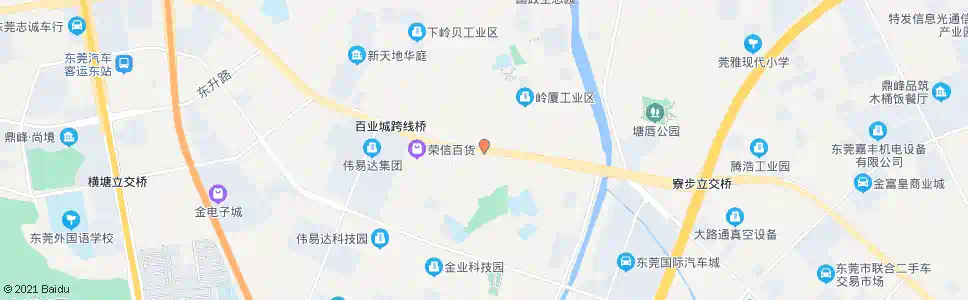 东莞新旧围_公交站地图_东莞公交_妙搜公交查询2025