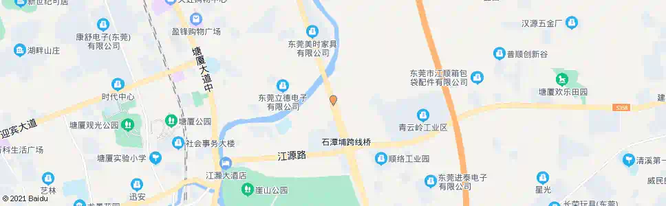 东莞石潭布派出所_公交站地图_东莞公交_妙搜公交查询2025