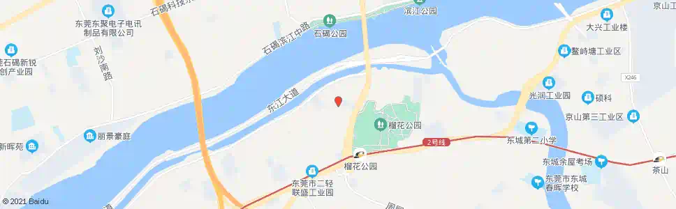 东莞榴花车站_公交站地图_东莞公交_妙搜公交查询2025