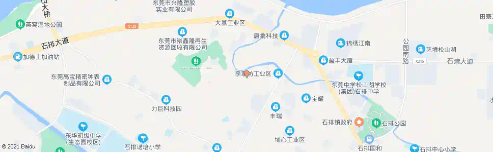 东莞上宝潭_公交站地图_东莞公交_妙搜公交查询2025