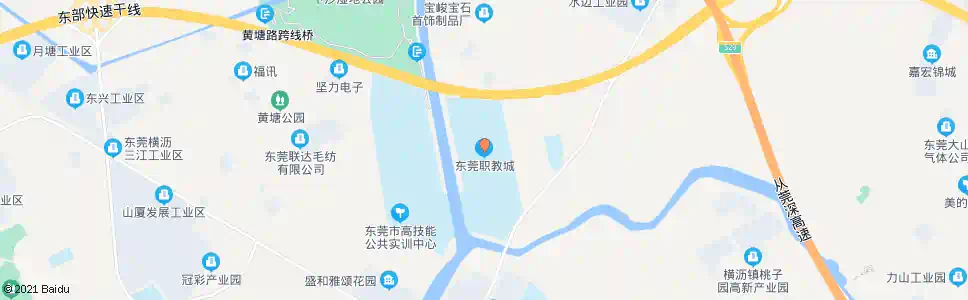 东莞职教城_公交站地图_东莞公交_妙搜公交查询2025