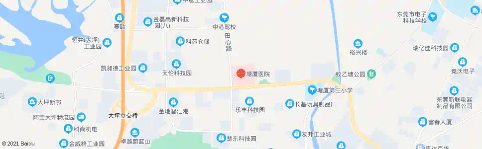 东莞海军医院_公交站地图_东莞公交_妙搜公交查询2025
