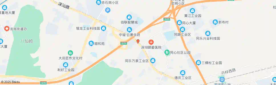 东莞同乐工业区_公交站地图_东莞公交_妙搜公交查询2025