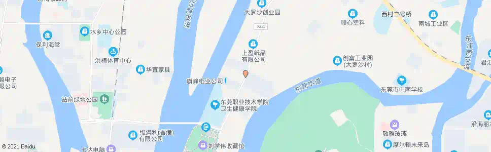 东莞东发纸厂_公交站地图_东莞公交_妙搜公交查询2025