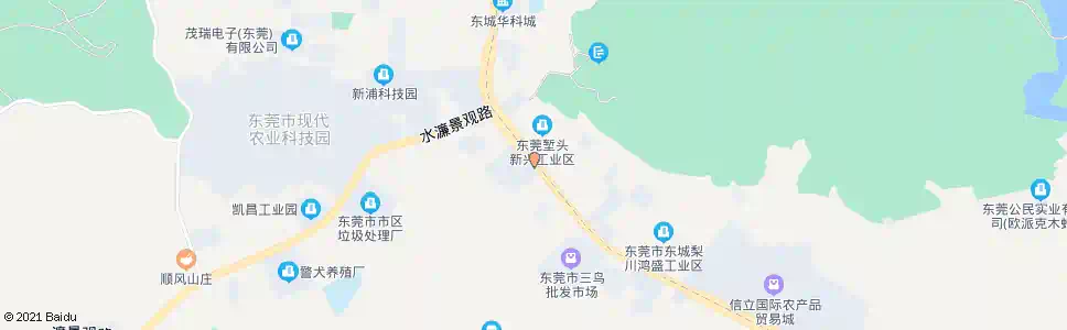 东莞上山门_公交站地图_东莞公交_妙搜公交查询2025