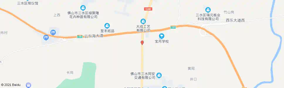 佛山樟山_公交站地图_佛山公交_妙搜公交查询2025