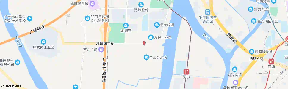 佛山白沙(中海金沙湾)总站_公交站地图_佛山公交_妙搜公交查询2025