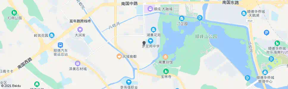 佛山新桂南广源路口_公交站地图_佛山公交_妙搜公交查询2025