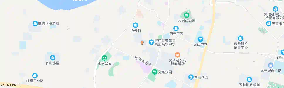 佛山富华路_公交站地图_佛山公交_妙搜公交查询2025