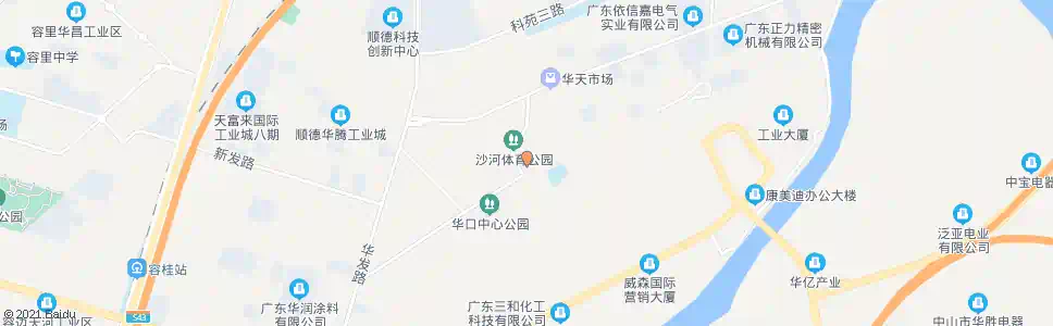 佛山华口市场_公交站地图_佛山公交_妙搜公交查询2025