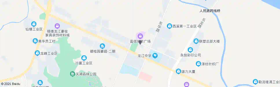 佛山盈信广场_公交站地图_佛山公交_妙搜公交查询2025