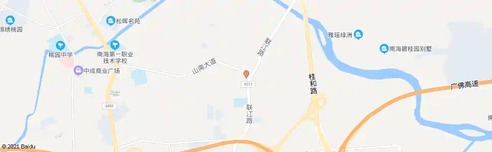 佛山大沥城区北_公交站地图_佛山公交_妙搜公交查询2025