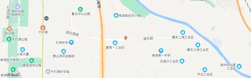 佛山夏南二钢铁市场_公交站地图_佛山公交_妙搜公交查询2025