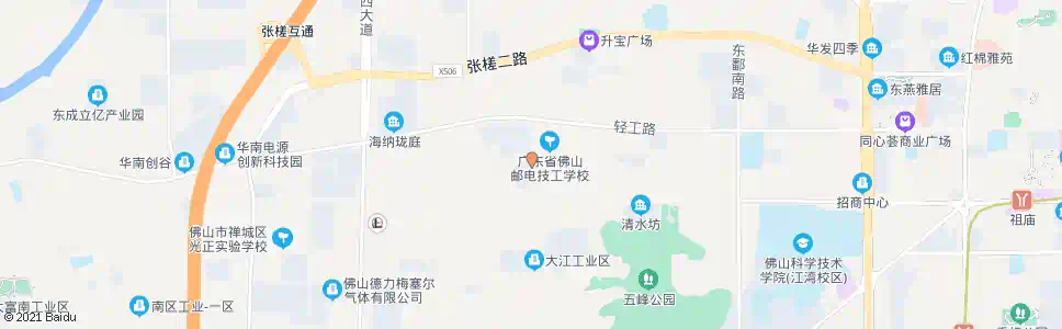 佛山大沙北村_公交站地图_佛山公交_妙搜公交查询2025