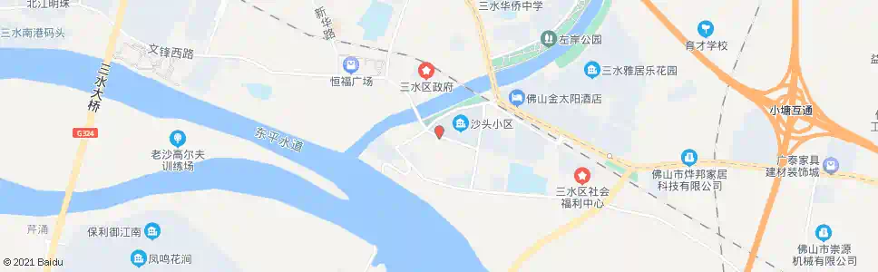 佛山沙头市场_公交站地图_佛山公交_妙搜公交查询2025