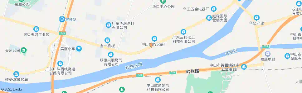 佛山大岑置业路口_公交站地图_佛山公交_妙搜公交查询2025