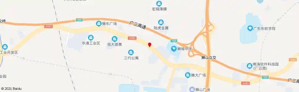 佛山狮山华立医院_公交站地图_佛山公交_妙搜公交查询2025