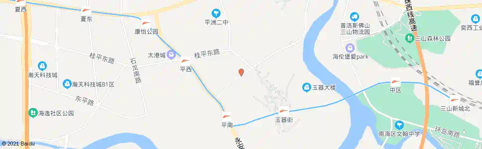 佛山平洲玉器街_公交站地图_佛山公交_妙搜公交查询2025