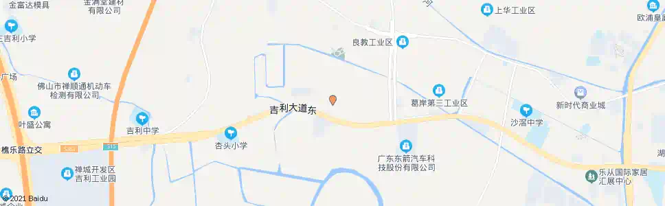 佛山马滘北帝庙_公交站地图_佛山公交_妙搜公交查询2025