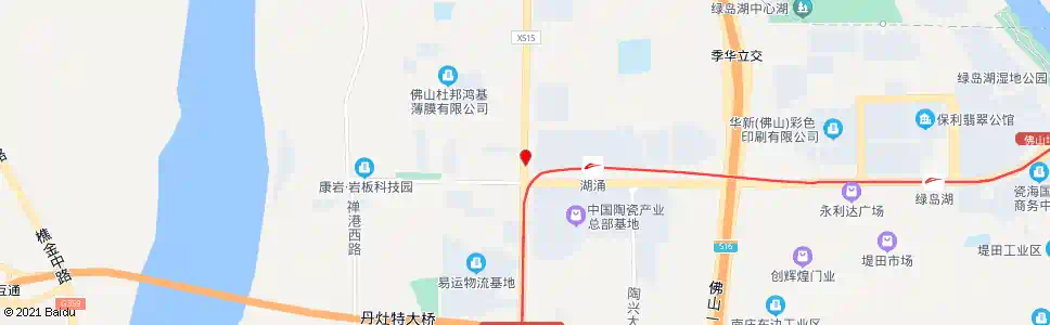 佛山紫南路口A站_公交站地图_佛山公交_妙搜公交查询2025