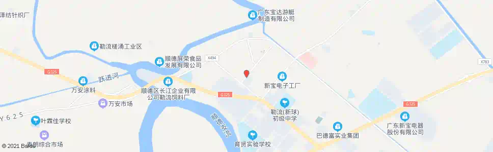 佛山勒流泰明市场_公交站地图_佛山公交_妙搜公交查询2025