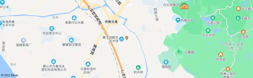 佛山十二岭路_公交站地图_佛山公交_妙搜公交查询2025