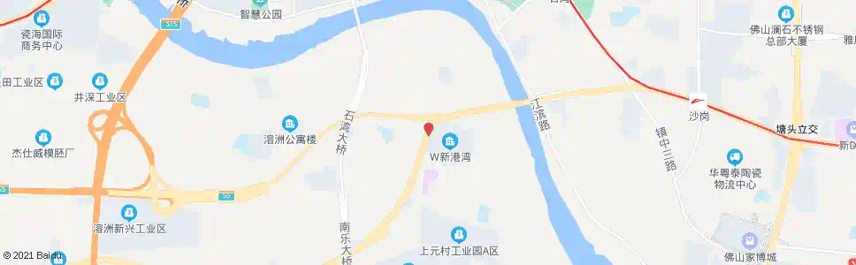 佛山石南大桥_公交站地图_佛山公交_妙搜公交查询2025