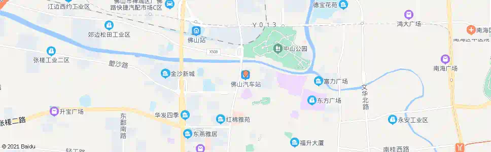 佛山黄阁汽车城_公交站地图_佛山公交_妙搜公交查询2025