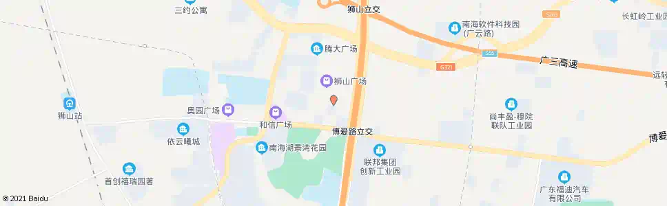 佛山雁洲食街_公交站地图_佛山公交_妙搜公交查询2025