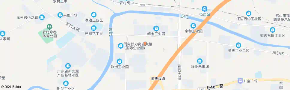 佛山张槎塱宝中路_公交站地图_佛山公交_妙搜公交查询2025