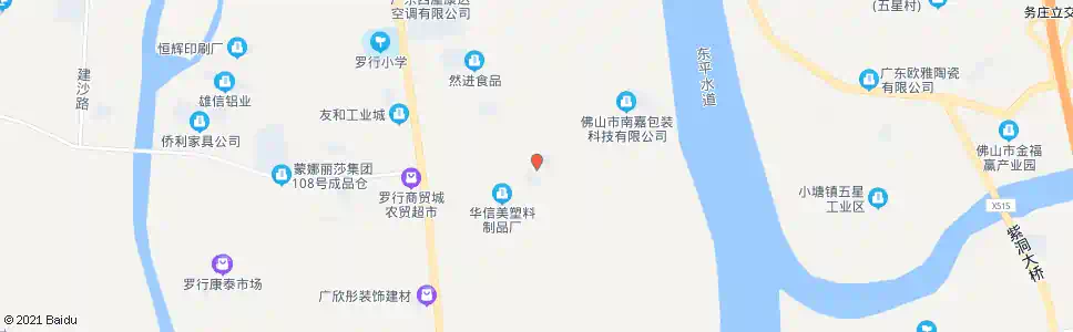 佛山罗下东_公交站地图_佛山公交_妙搜公交查询2025