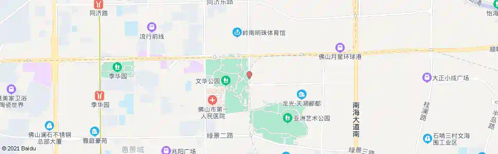 佛山文华中_公交站地图_佛山公交_妙搜公交查询2025