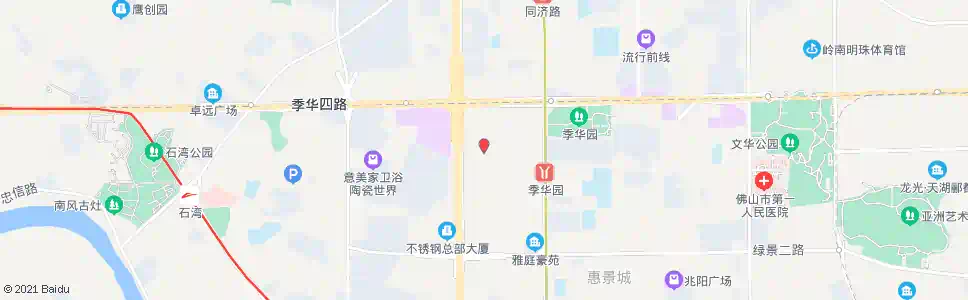 佛山区疾控中心_公交站地图_佛山公交_妙搜公交查询2025