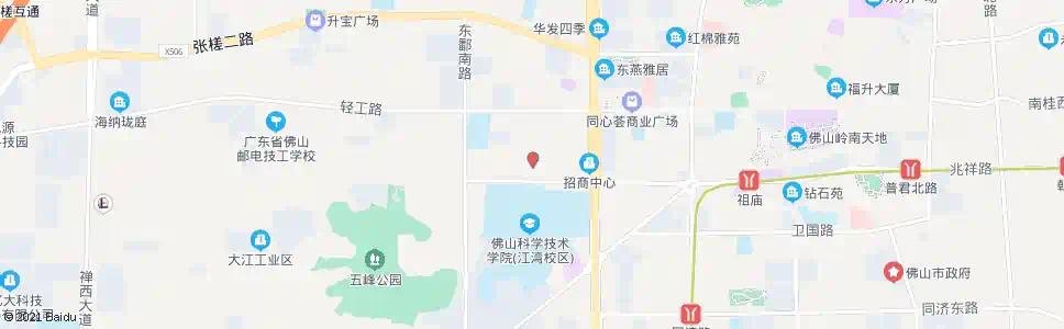 佛山富力环市西苑(西村)_公交站地图_佛山公交_妙搜公交查询2025