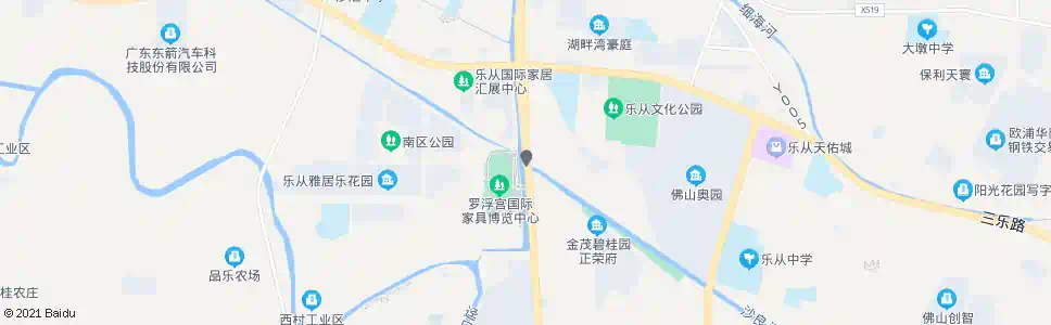 佛山家具博览中心_公交站地图_佛山公交_妙搜公交查询2025