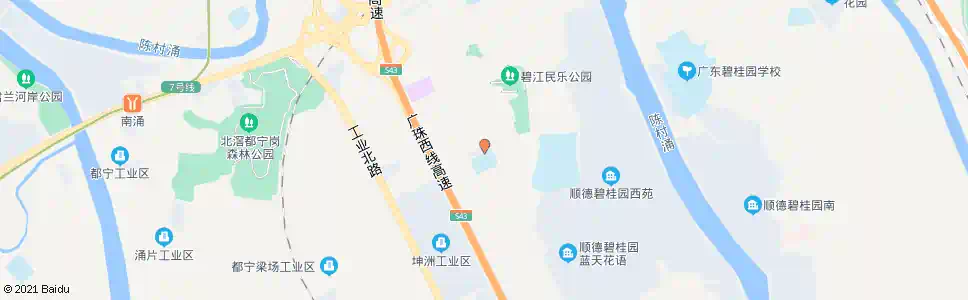 佛山坤洲小学(正门)_公交站地图_佛山公交_妙搜公交查询2025