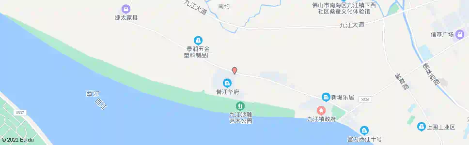 佛山誉江华府_公交站地图_佛山公交_妙搜公交查询2025