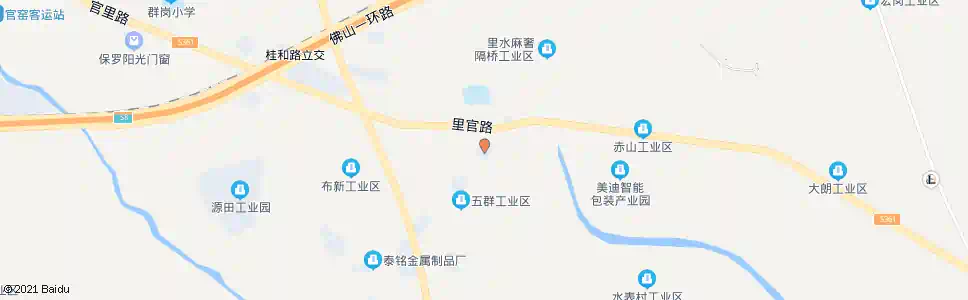佛山麻奢市场_公交站地图_佛山公交_妙搜公交查询2025