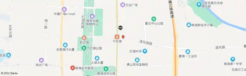 佛山海五桂澜路口_公交站地图_佛山公交_妙搜公交查询2025