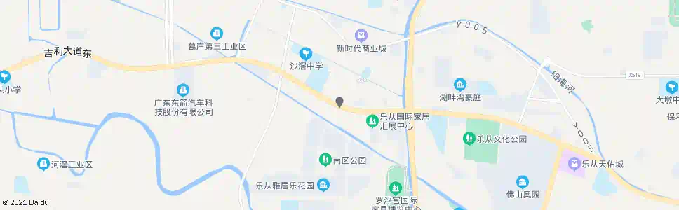 佛山乐从医院_公交站地图_佛山公交_妙搜公交查询2025