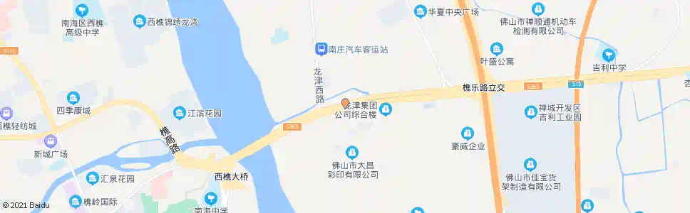 佛山广和大桥东_公交站地图_佛山公交_妙搜公交查询2025