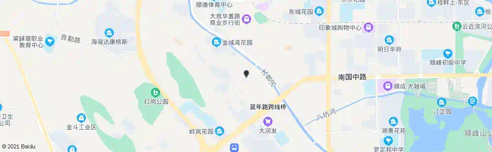 佛山石洛市场_公交站地图_佛山公交_妙搜公交查询2025