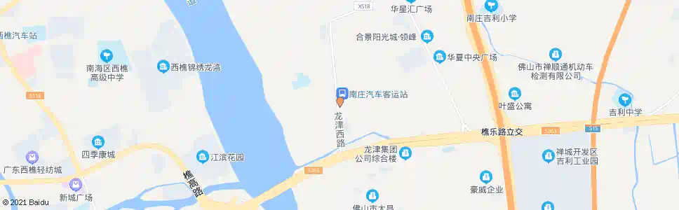 佛山南庄枢纽站_公交站地图_佛山公交_妙搜公交查询2025
